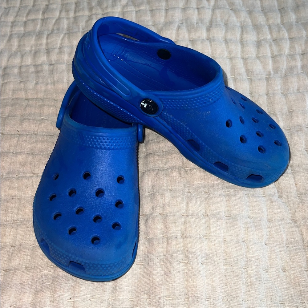 Crocs Blue kids clog Watershoe | 13